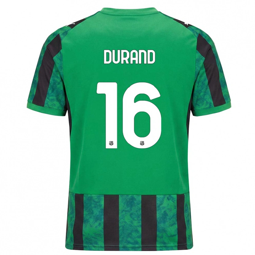 Danxen Men Solène Durand #16 Green Black White Home Jersey 2026/27 T-Shirt