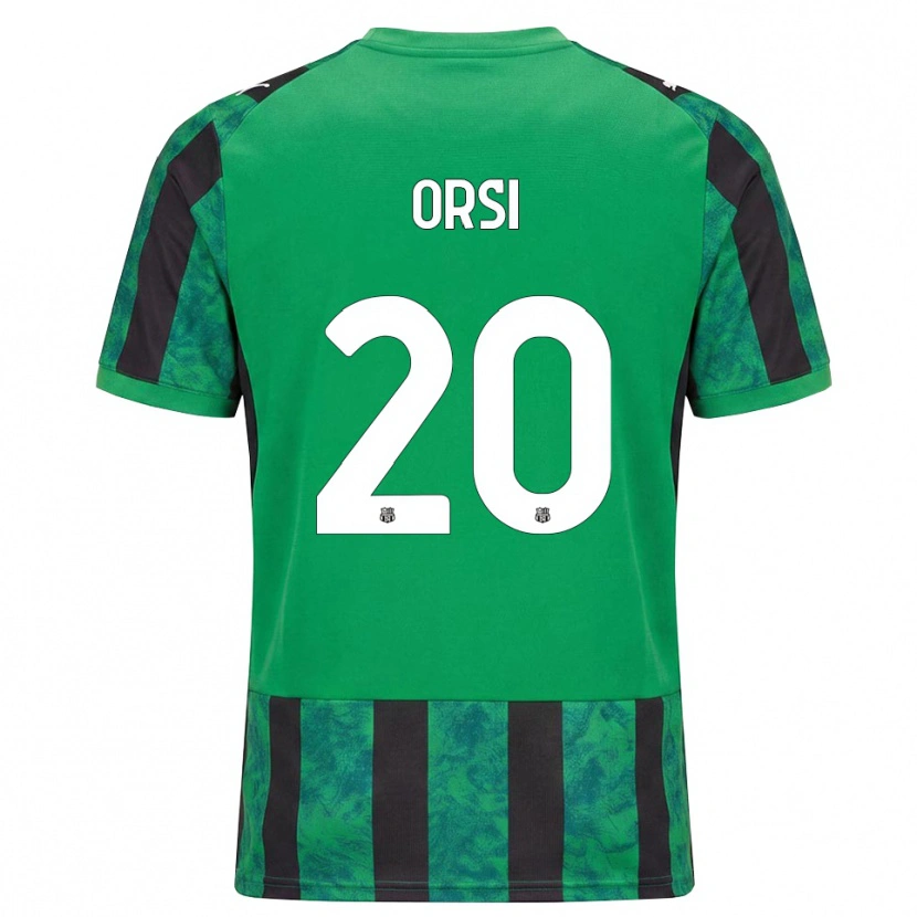 Danxen Men Benedetta Orsi #20 Green Black White Home Jersey 2026/27 T-Shirt