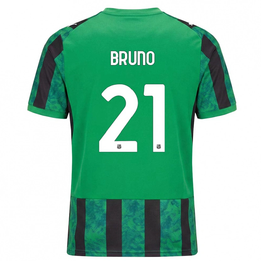 Danxen Men Kevin Bruno #21 Green Black White Home Jersey 2026/27 T-Shirt
