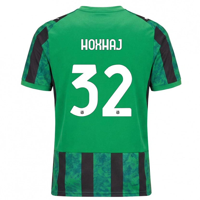Danxen Men Kristina Hoxhaj #32 Green Black White Home Jersey 2026/27 T-Shirt