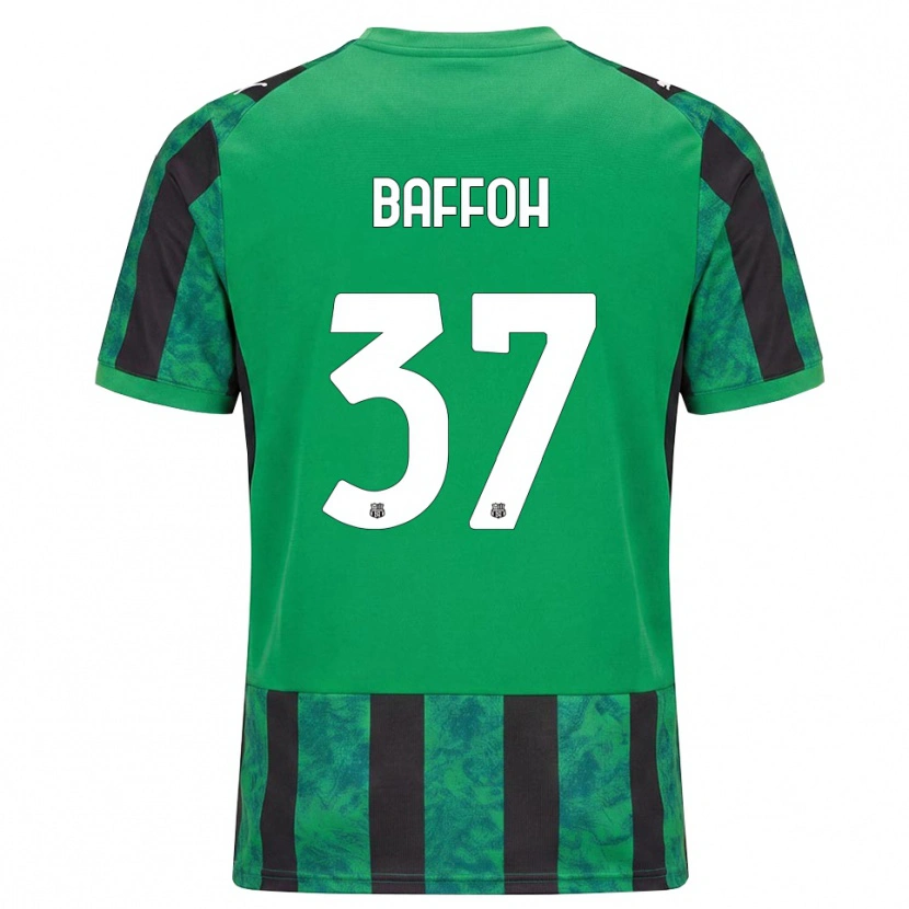Danxen Men Jeffrey Baffoh #37 Green Black White Home Jersey 2026/27 T-Shirt