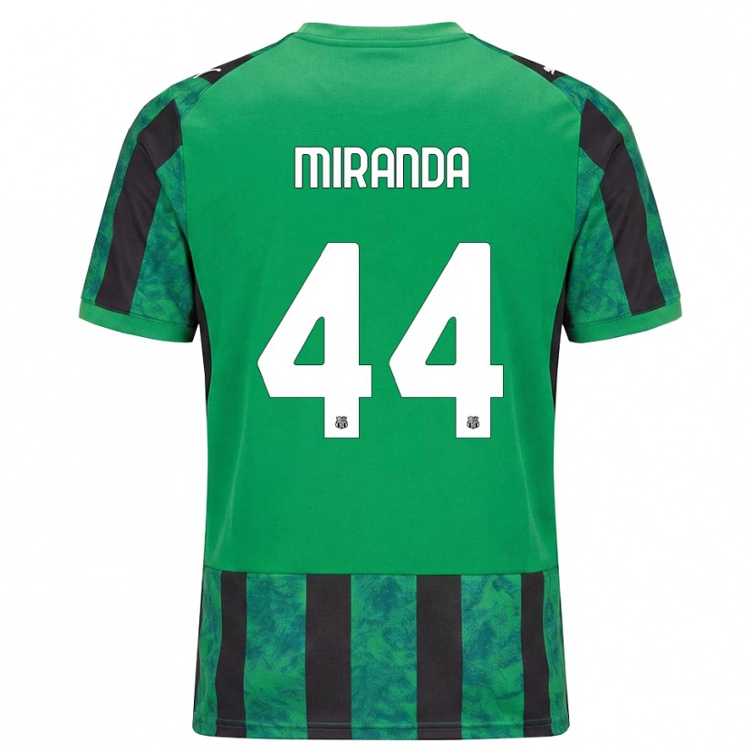 Danxen Men Kevin Miranda #44 Green Black White Home Jersey 2026/27 T-Shirt
