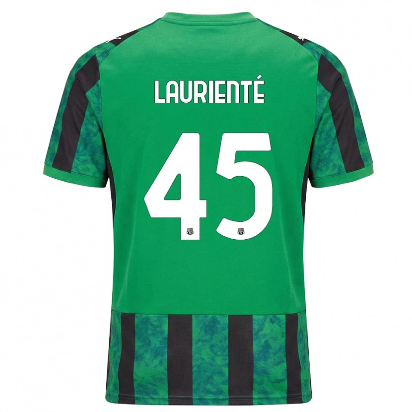 Danxen Men Armand Laurienté #45 Green Black White Home Jersey 2026/27 T-Shirt