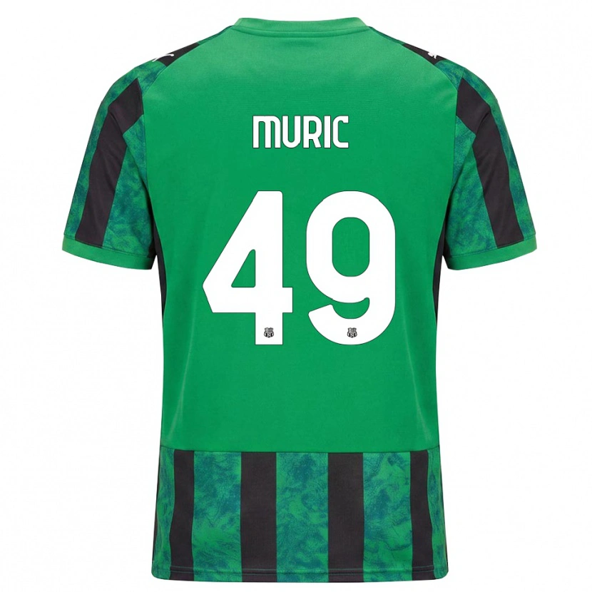 Danxen Men Arijanet Murić #49 Green Black White Home Jersey 2026/27 T-Shirt