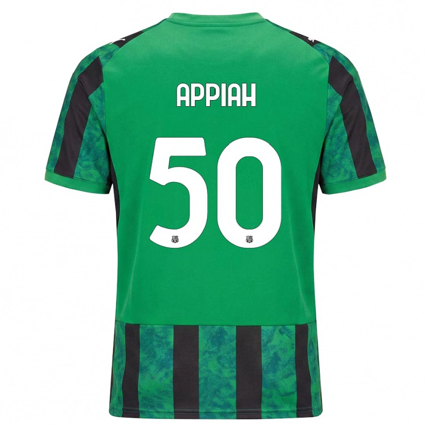 Danxen Men Lorenzo Appiah #50 Green Black White Home Jersey 2026/27 T-Shirt