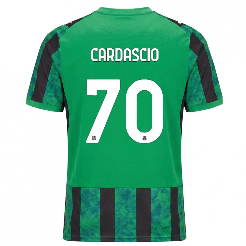 Danxen Men Alessandro Cardascio #70 Green Black White Home Jersey 2026/27 T-Shirt