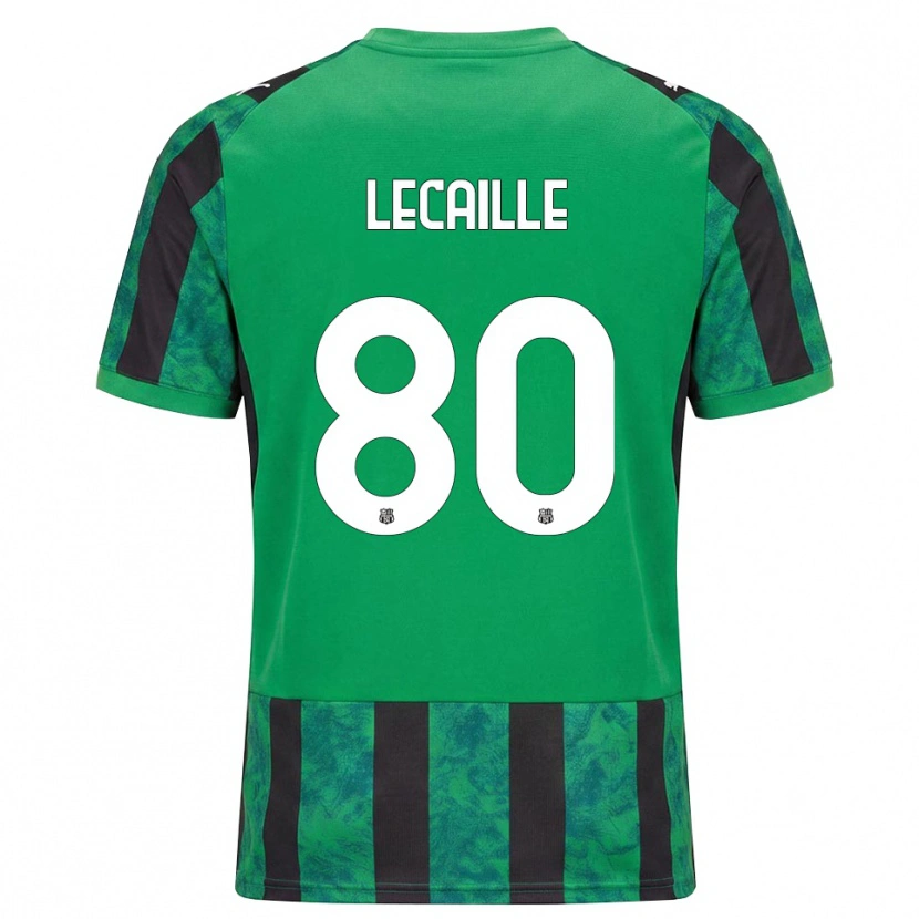 Danxen Men Carla Lecaille #80 Green Black White Home Jersey 2026/27 T-Shirt