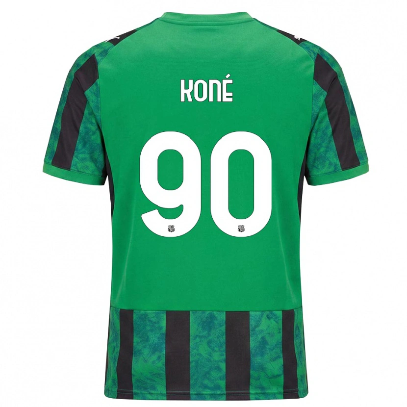 Danxen Men Ismaël Koné #90 Green Black White Home Jersey 2026/27 T-Shirt