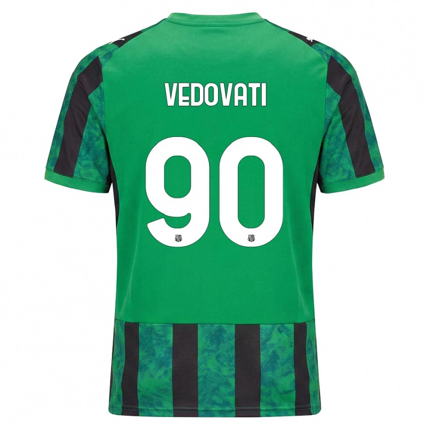 Danxen Men Gabriele Vedovati #90 Green Black White Home Jersey 2026/27 T-Shirt
