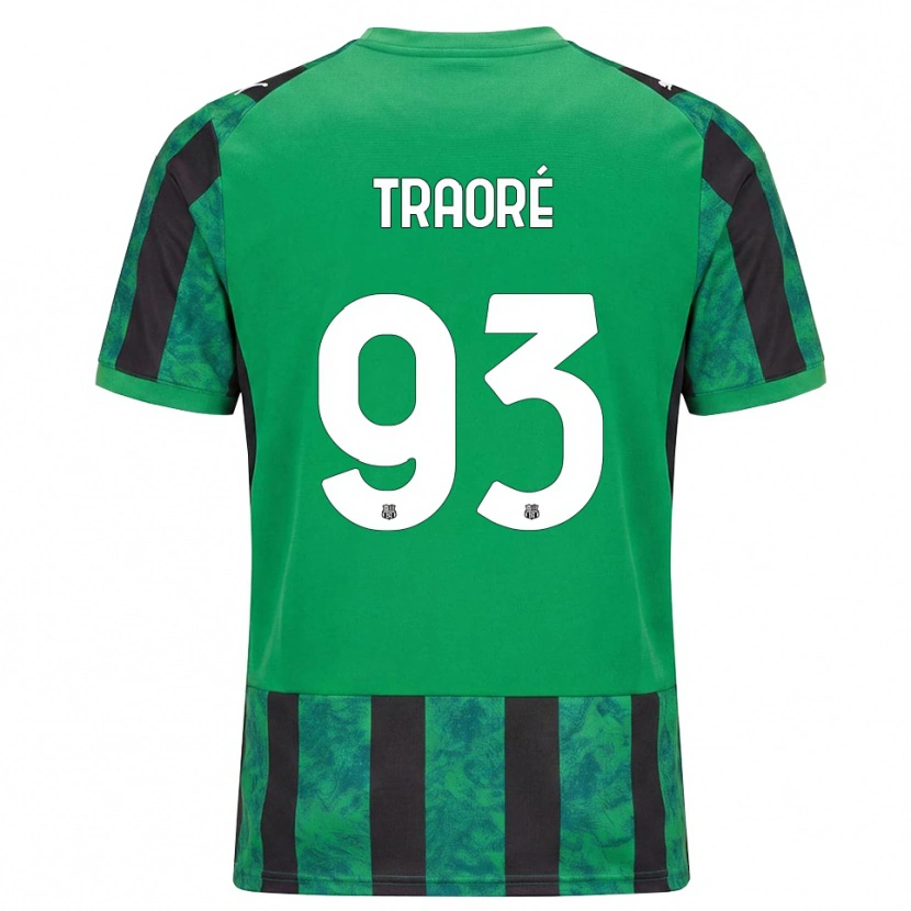 Danxen Men Kadidia Traoré #93 Green Black White Home Jersey 2026/27 T-Shirt