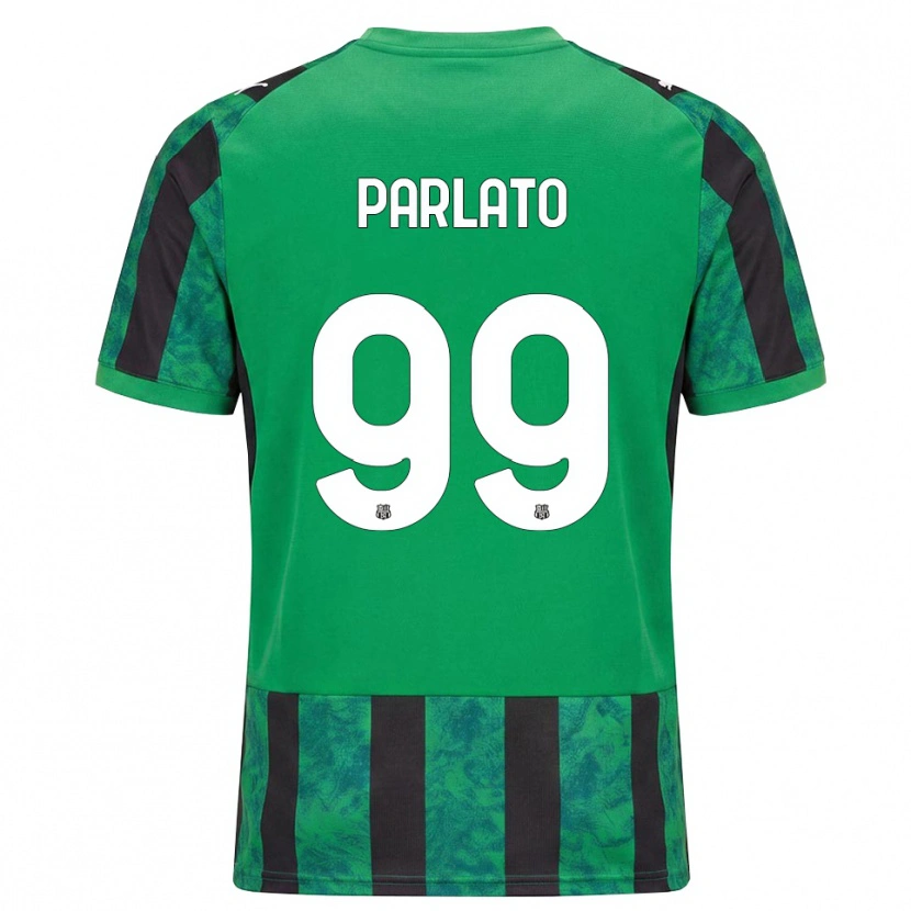 Danxen Men Claudio Parlato #99 Green Black White Home Jersey 2026/27 T-Shirt