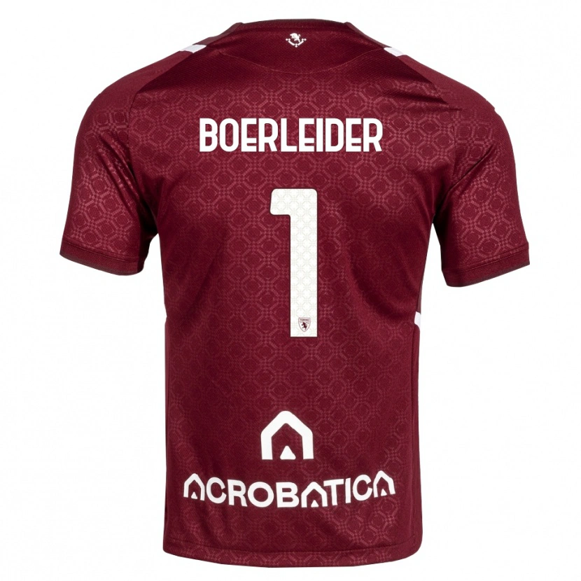 Danxen Men Yannick Boerleider #1 Burgundy White Home Jersey 2026/27 T-Shirt