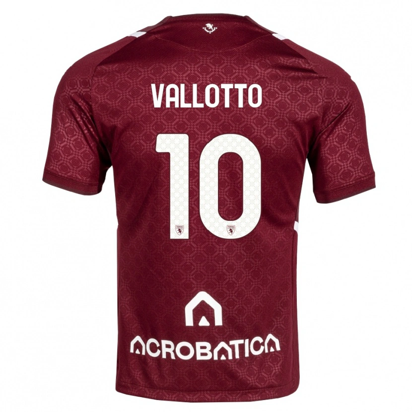 Danxen Men Greta Vallotto #10 Burgundy White Home Jersey 2026/27 T-Shirt