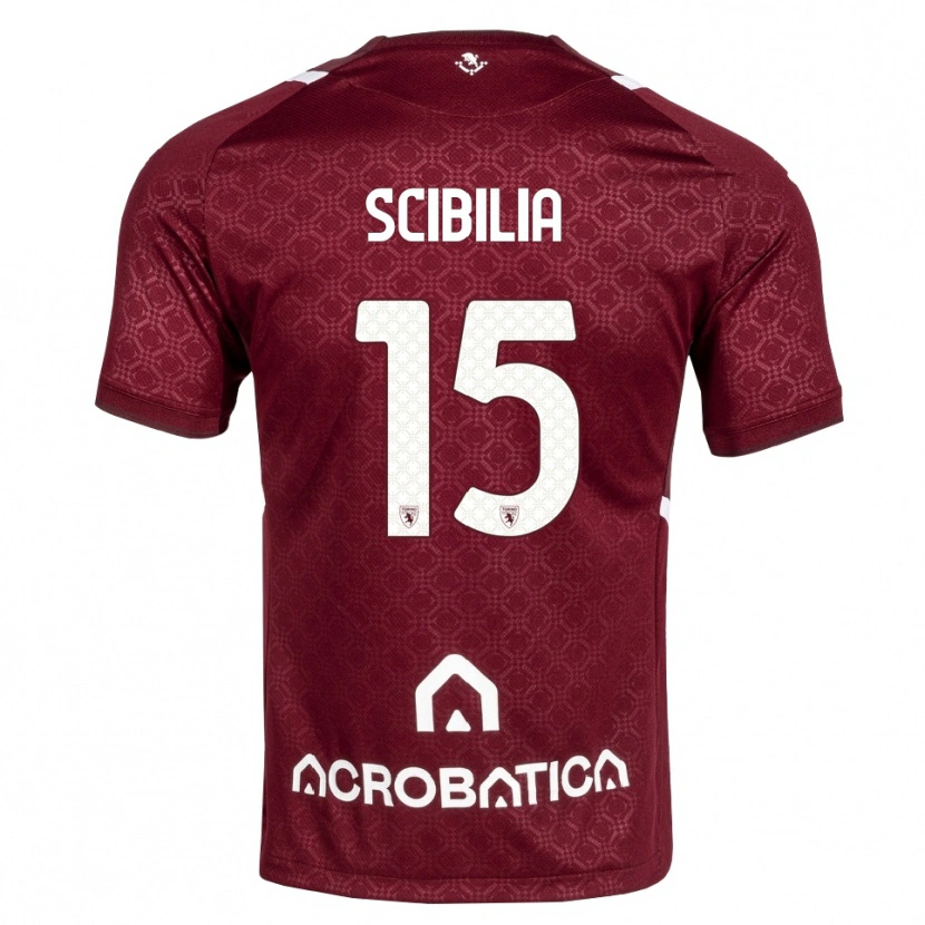 Danxen Men Dylan Scibilia #15 Burgundy White Home Jersey 2026/27 T-Shirt