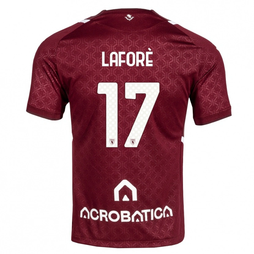 Danxen Men Bladis Laforè #17 Burgundy White Home Jersey 2026/27 T-Shirt