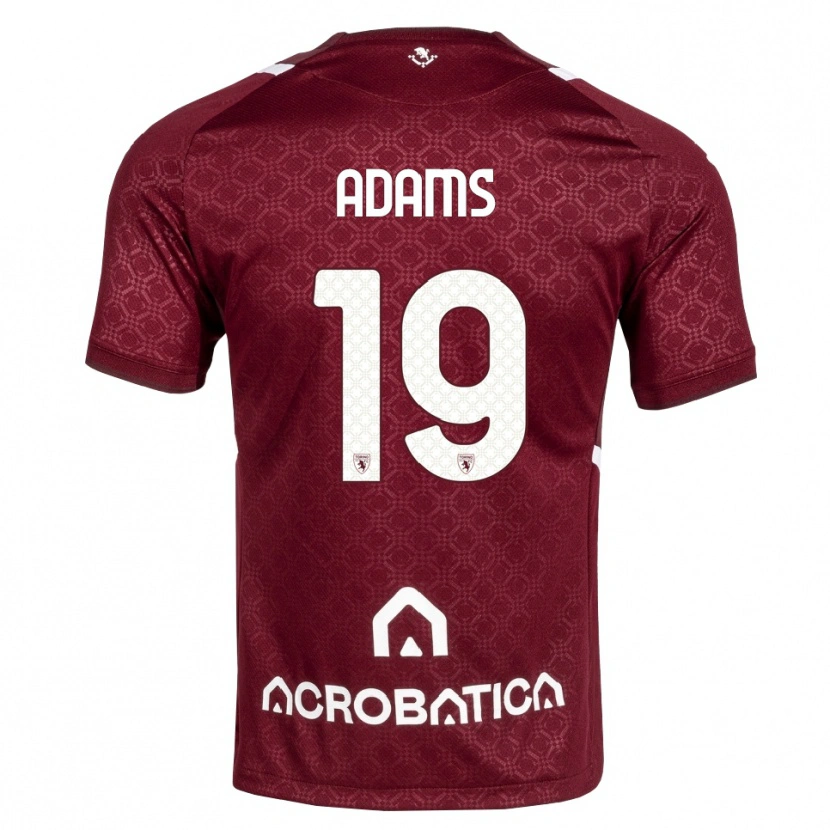 Danxen Men Ché Adams #19 Burgundy White Home Jersey 2026/27 T-Shirt