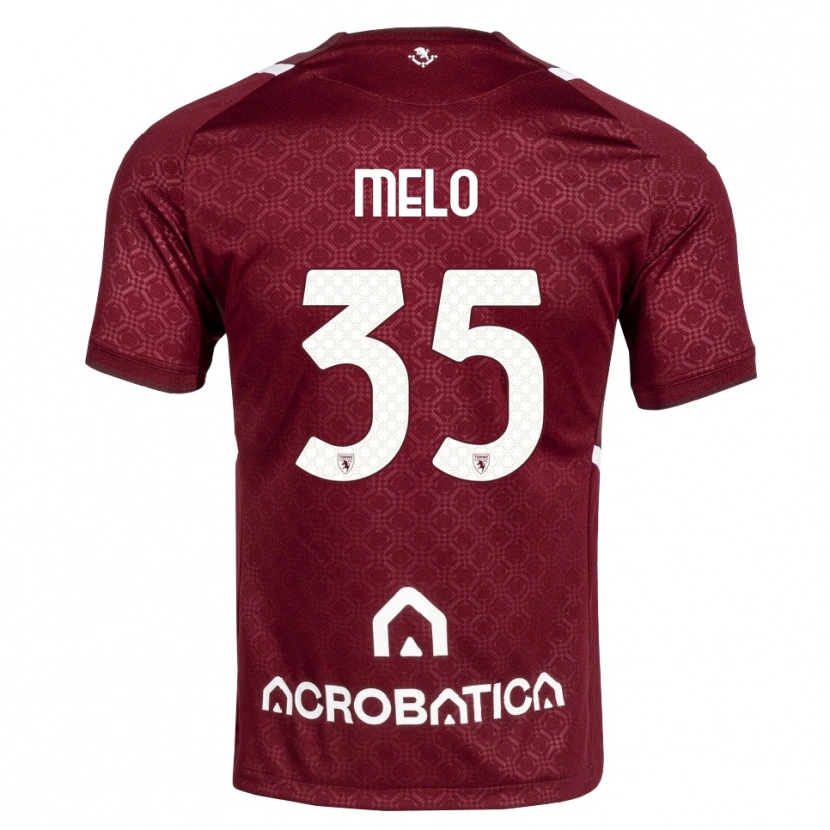 Danxen Men Rafael Melo #35 Burgundy White Home Jersey 2026/27 T-Shirt