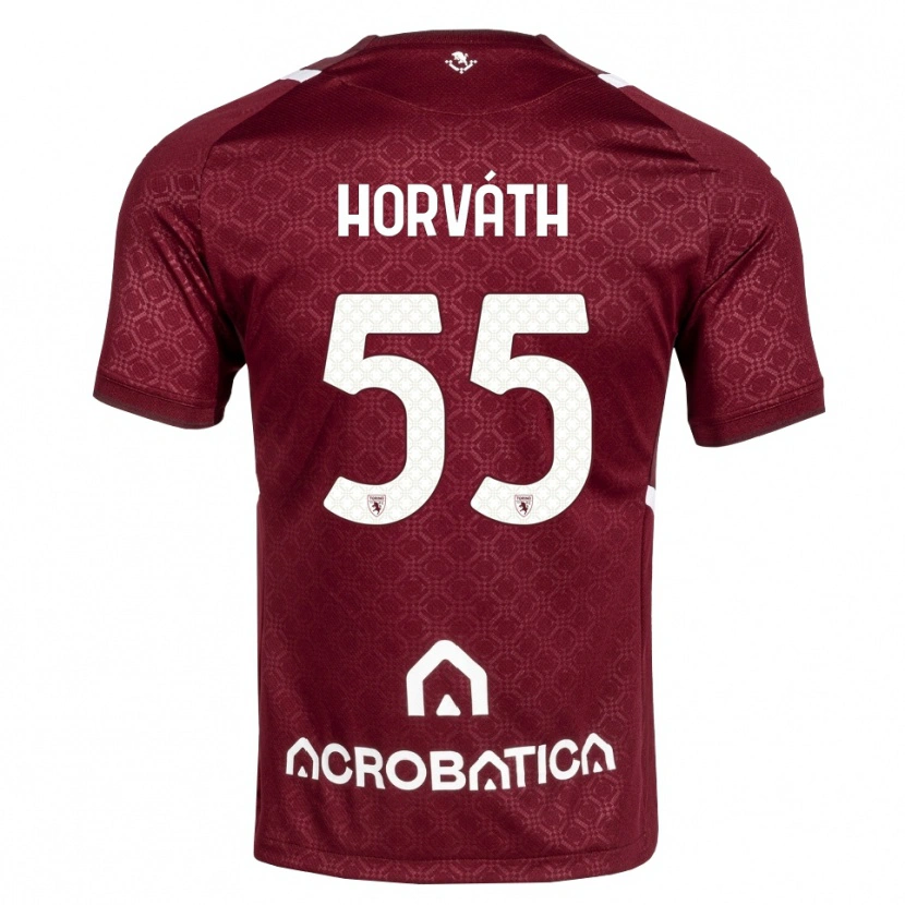 Danxen Men Krisztofer Horváth #55 Burgundy White Home Jersey 2026/27 T-Shirt