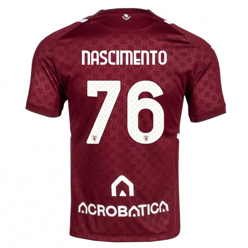 Danxen Men Sandro Nascimento #76 Burgundy White Home Jersey 2026/27 T-Shirt