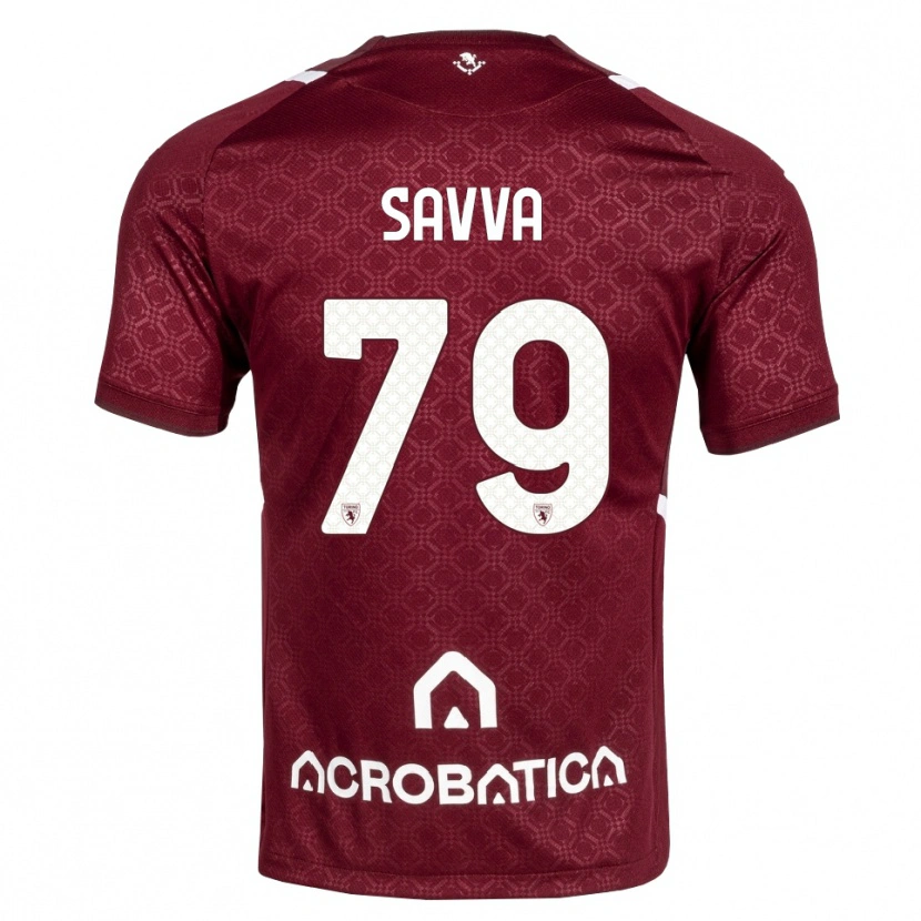 Danxen Men Zanos Savva #79 Burgundy White Home Jersey 2026/27 T-Shirt