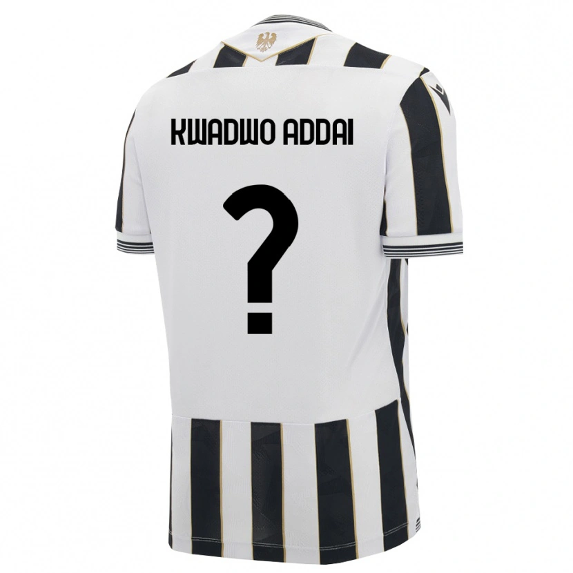 Danxen Men Kelly Kwadwo Addai #0 Black White Pink Home Jersey 2026/27 T-Shirt