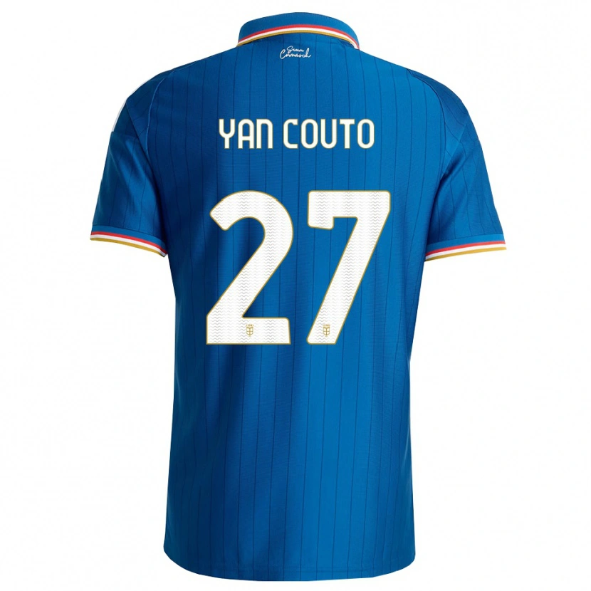 Danxen Men Yan Couto #27 Blue White Red Home Jersey 2026/27 T-Shirt