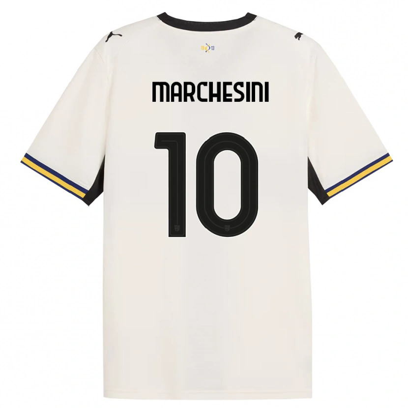 Danxen Men Cosimo Marchesini #10 Off-White Black Yellow Home Jersey 2026/27 T-Shirt