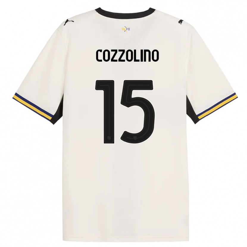 Danxen Men Christian Cozzolino #15 Off-White Black Yellow Home Jersey 2026/27 T-Shirt