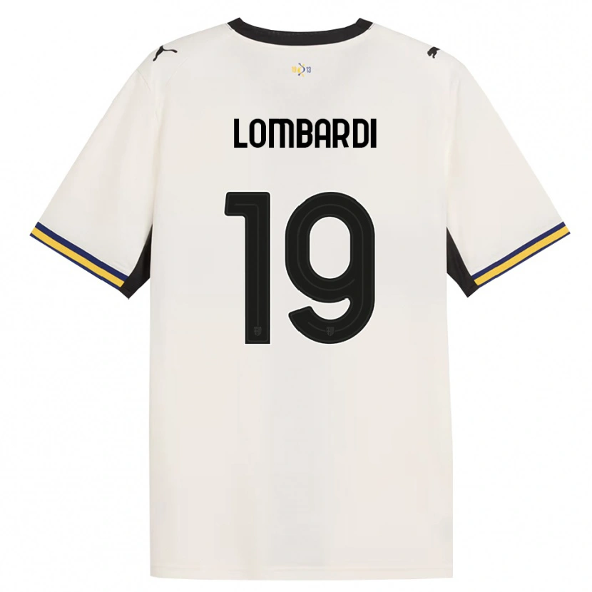 Danxen Men Gabriel Lombardi #19 Off-White Black Yellow Home Jersey 2026/27 T-Shirt