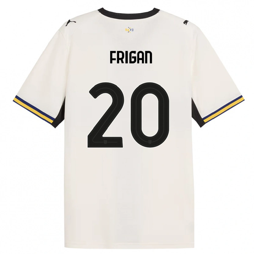 Danxen Men Matija Frigan #20 Off-White Black Yellow Home Jersey 2026/27 T-Shirt