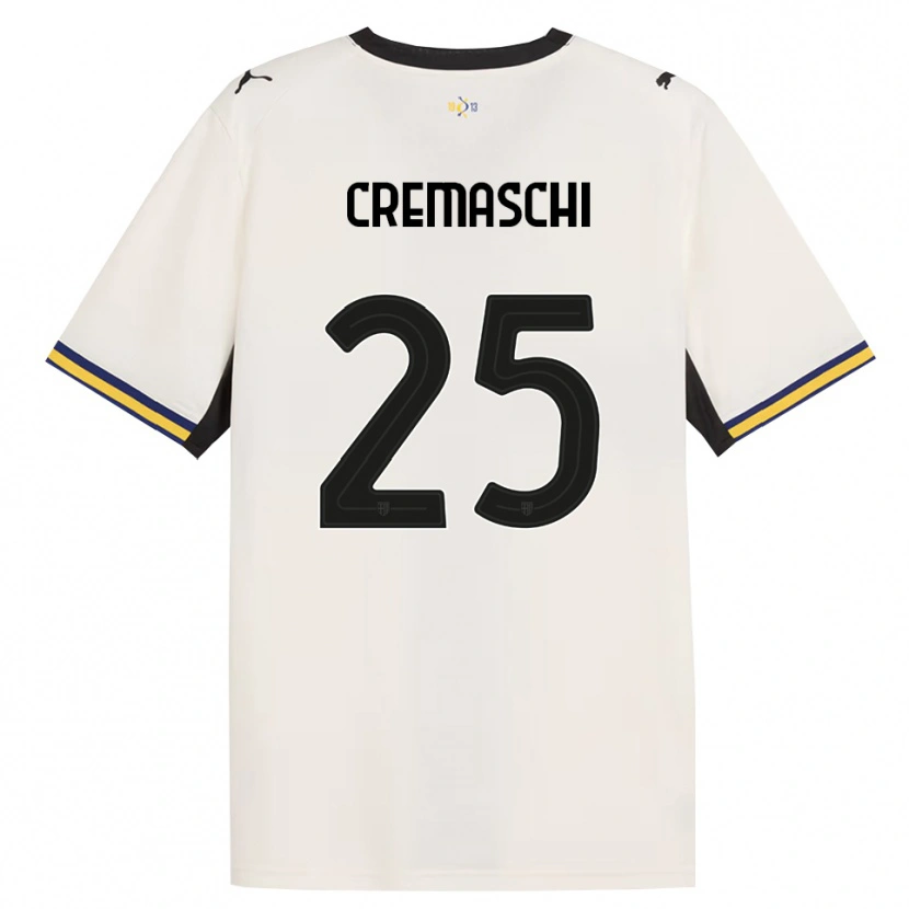 Danxen Men Benja Cremaschi #25 Off-White Black Yellow Home Jersey 2026/27 T-Shirt