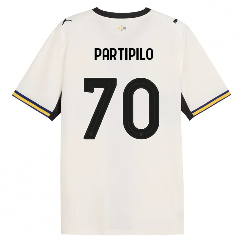 Danxen Men Anthony Partipilo #70 Off-White Black Yellow Home Jersey 2026/27 T-Shirt