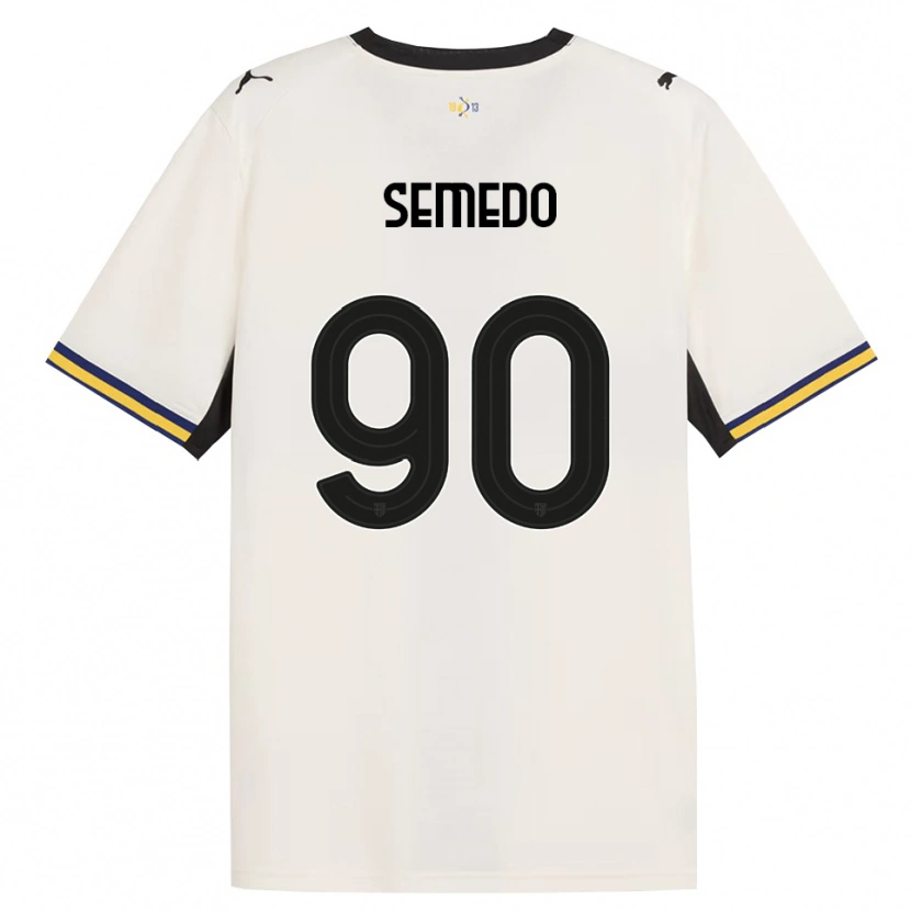 Danxen Men Afonso Semedo #90 Off-White Black Yellow Home Jersey 2026/27 T-Shirt