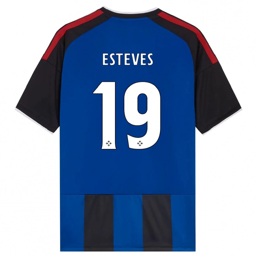 Danxen Men Tomás Esteves #19 Black Red White Blue Home Jersey 2026/27 T-Shirt
