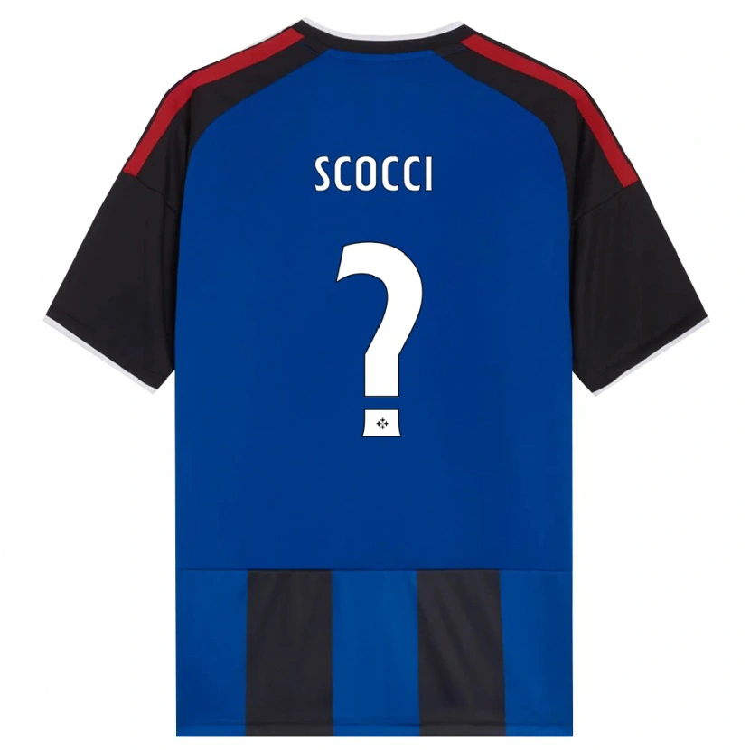 Danxen Men Nicholas Scocci #0 Black Red White Blue Home Jersey 2026/27 T-Shirt