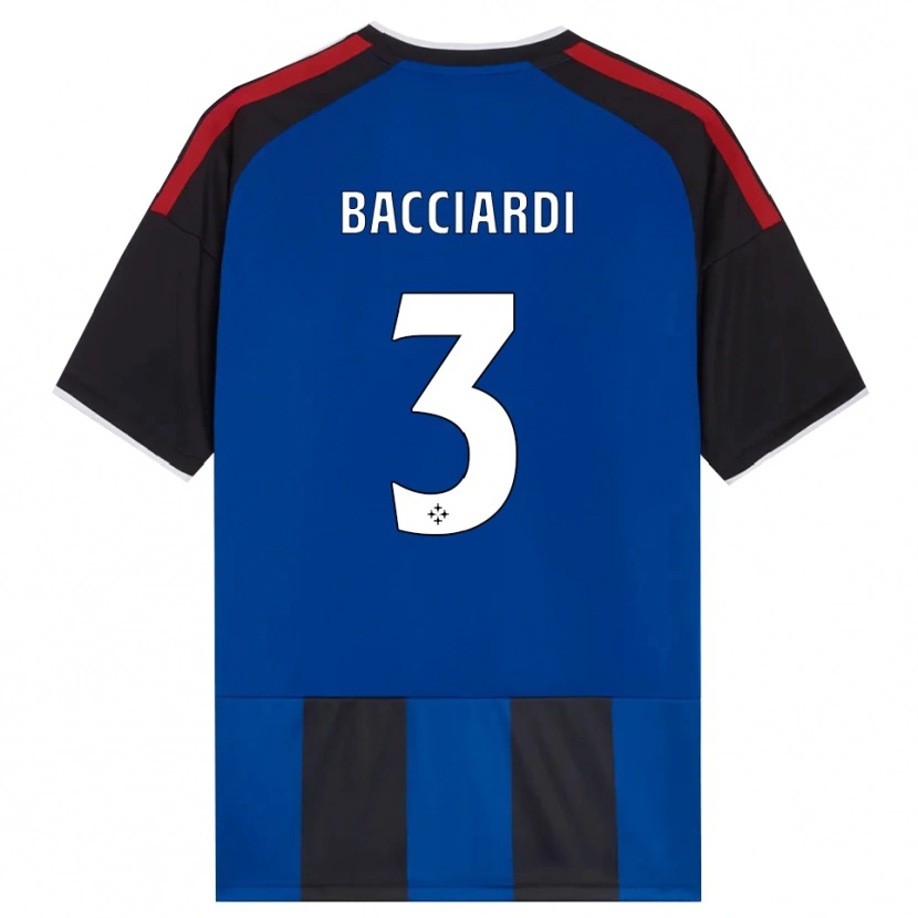 Danxen Men Lorenzo Bacciardi #3 Black Red White Blue Home Jersey 2026/27 T-Shirt