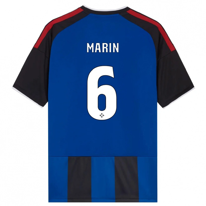 Danxen Men Marius Marin #6 Black Red White Blue Home Jersey 2026/27 T-Shirt