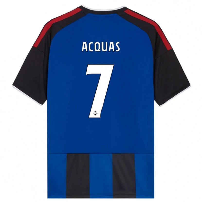 Danxen Men Tommaso Acquas #7 Black Red White Blue Home Jersey 2026/27 T-Shirt