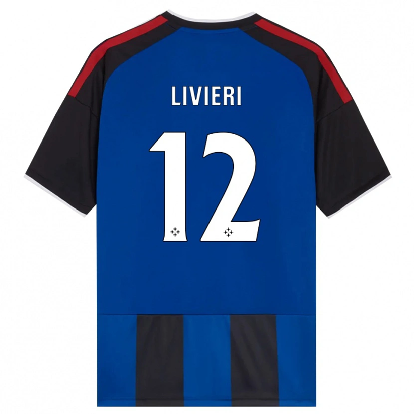 Danxen Men Alessandro Livieri #12 Black Red White Blue Home Jersey 2026/27 T-Shirt