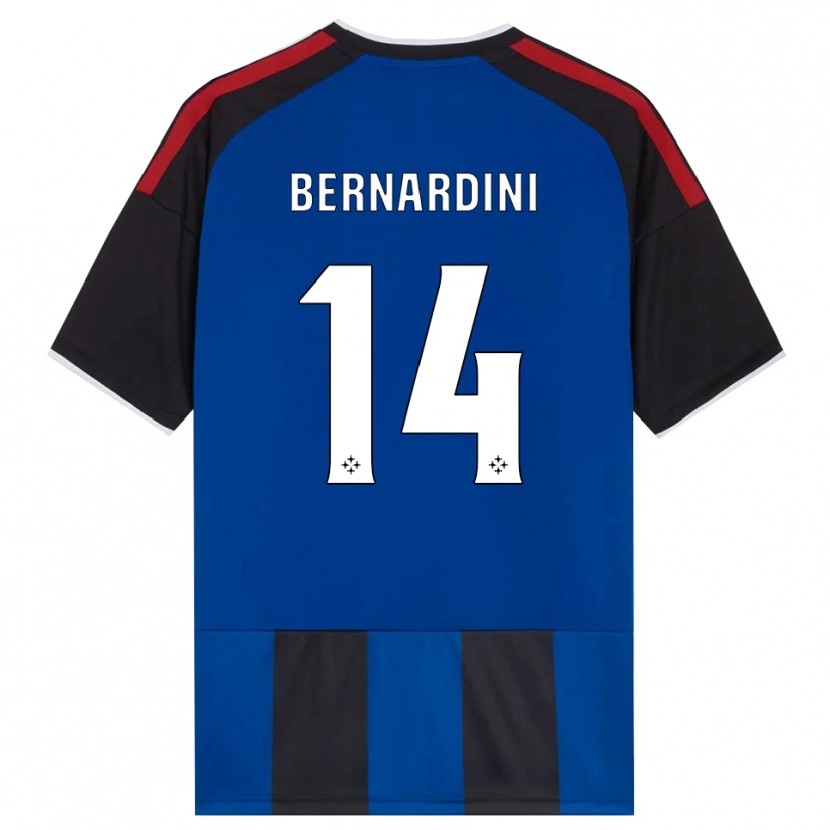 Danxen Men Andrea Bernardini #14 Black Red White Blue Home Jersey 2026/27 T-Shirt