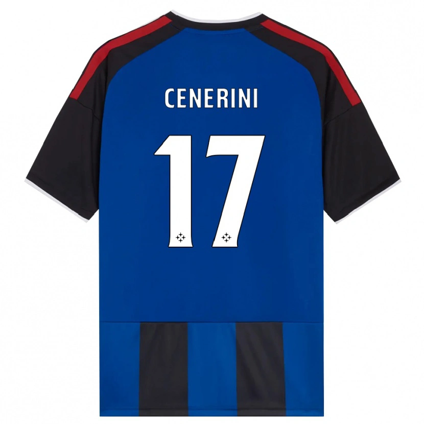 Danxen Men Marco Cenerini #17 Black Red White Blue Home Jersey 2026/27 T-Shirt