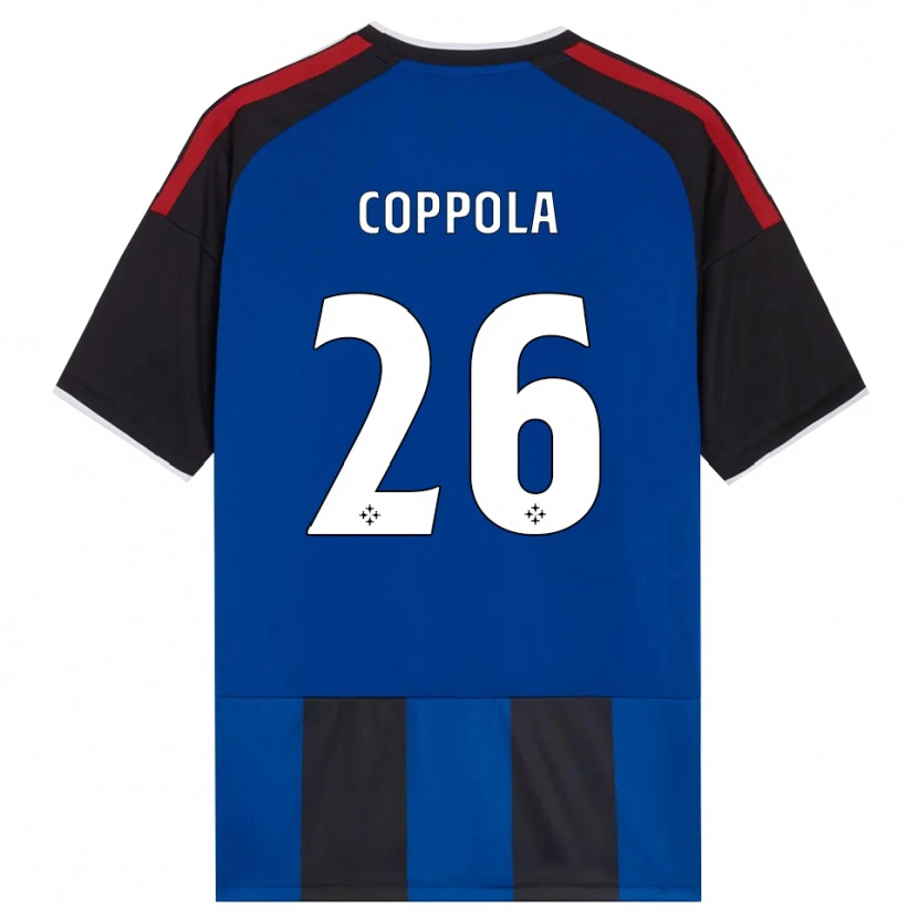 Danxen Men Francesco Coppola #26 Black Red White Blue Home Jersey 2026/27 T-Shirt