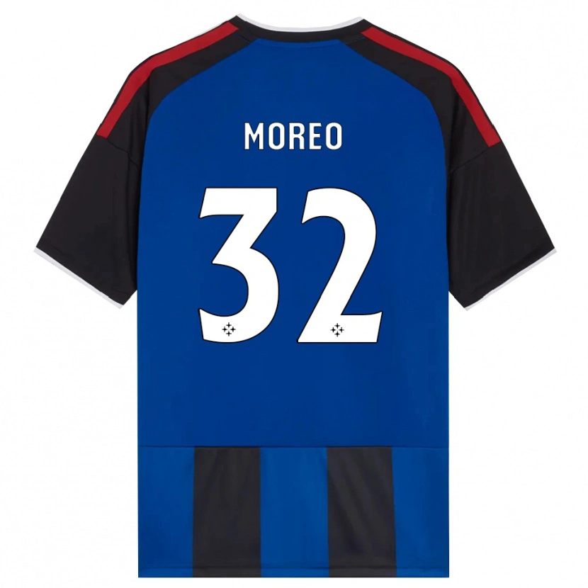 Danxen Men Stefano Moreo #32 Black Red White Blue Home Jersey 2026/27 T-Shirt