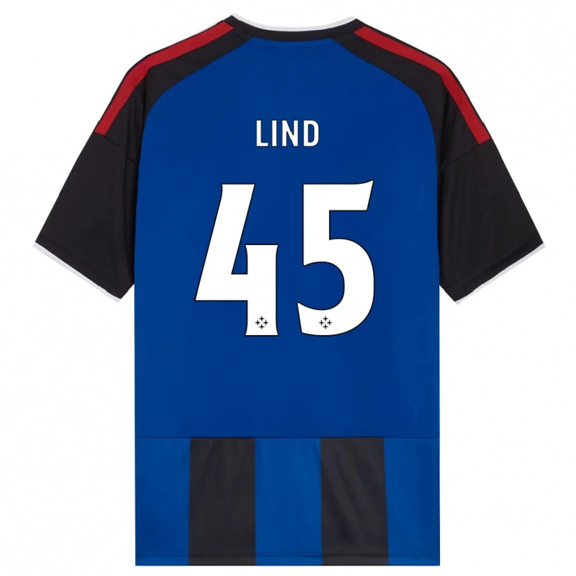 Danxen Men Alexander Lind #45 Black Red White Blue Home Jersey 2026/27 T-Shirt