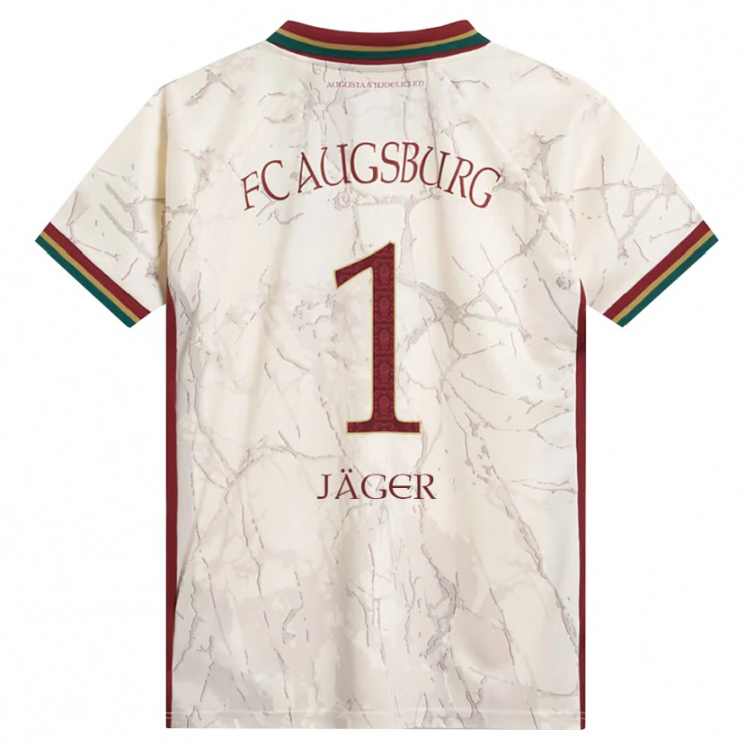 Danxen Men Tobias Jäger #1 Green Rice White Burgundy Home Jersey 2026/27 T-Shirt