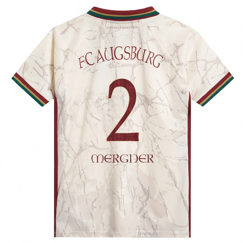 Danxen Men Sandra Mergner #2 Green Rice White Burgundy Home Jersey 2026/27 T-Shirt