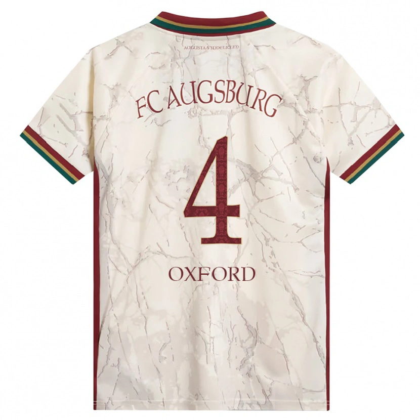 Danxen Men Reece Oxford #4 Green Rice White Burgundy Home Jersey 2026/27 T-Shirt