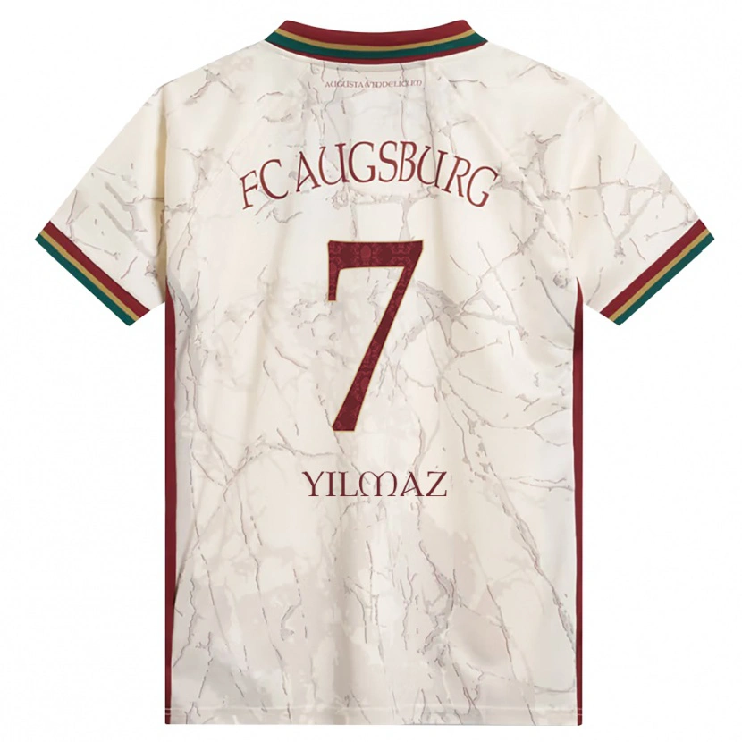 Danxen Men Eren Yılmaz #7 Green Rice White Burgundy Home Jersey 2026/27 T-Shirt