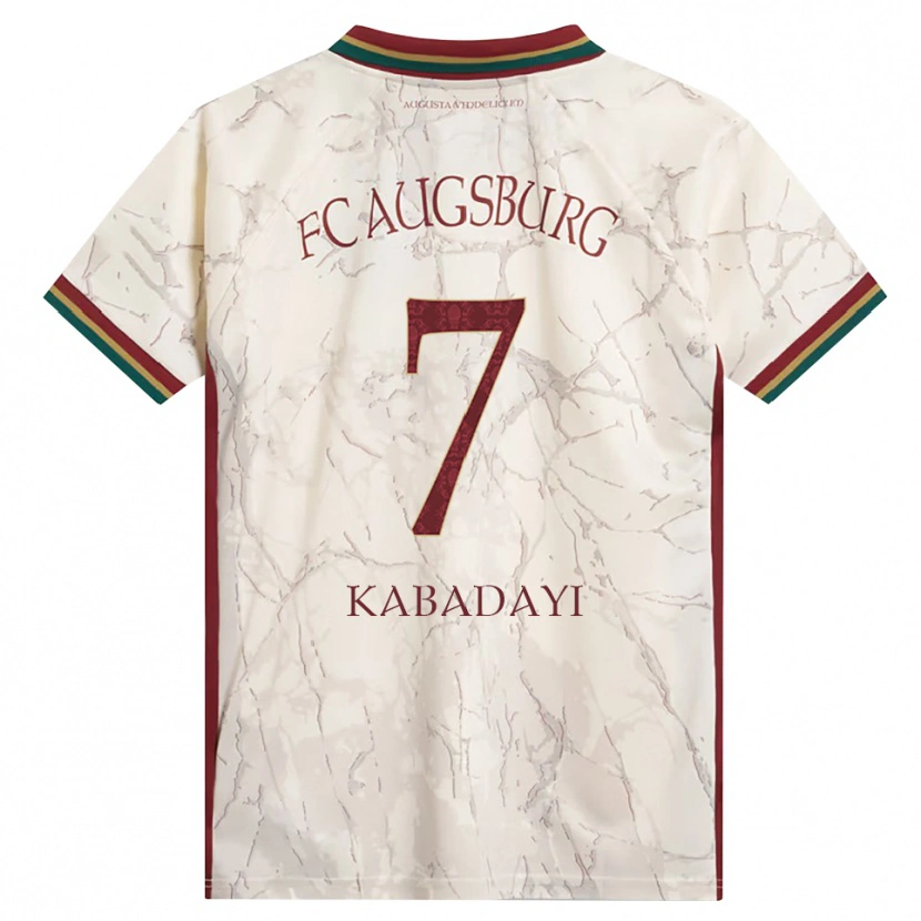 Danxen Men Yusuf Kabadayi #7 Green Rice White Burgundy Home Jersey 2026/27 T-Shirt