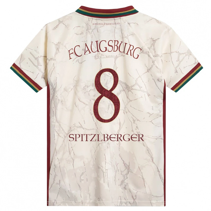 Danxen Men Jordan Spitzlberger #8 Green Rice White Burgundy Home Jersey 2026/27 T-Shirt